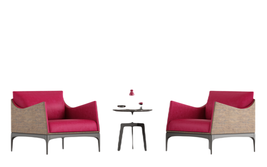 Two armchair with coffee table and pendant light o 2025 01 09 00 19 16 utc