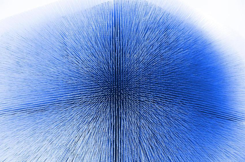 Dark blue thorn spikes abstract background 2024 12 05 05 28 15 utc