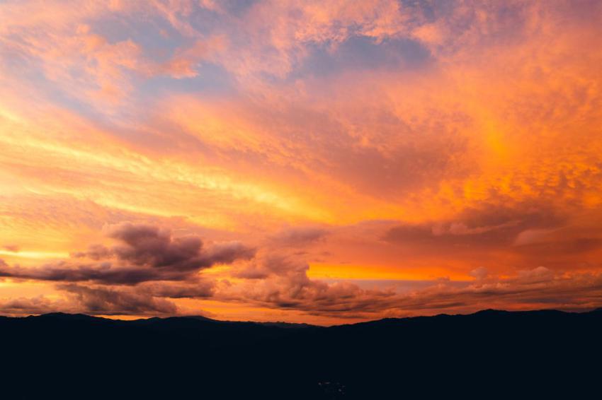 Scenic view of dramatic sky during sunset 2023 11 27 05 26 44 utc