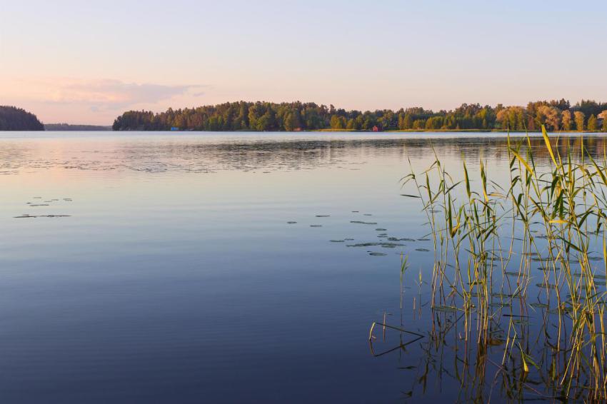Evening on tuusula lake in finland 2023 11 27 05 15 18 utc