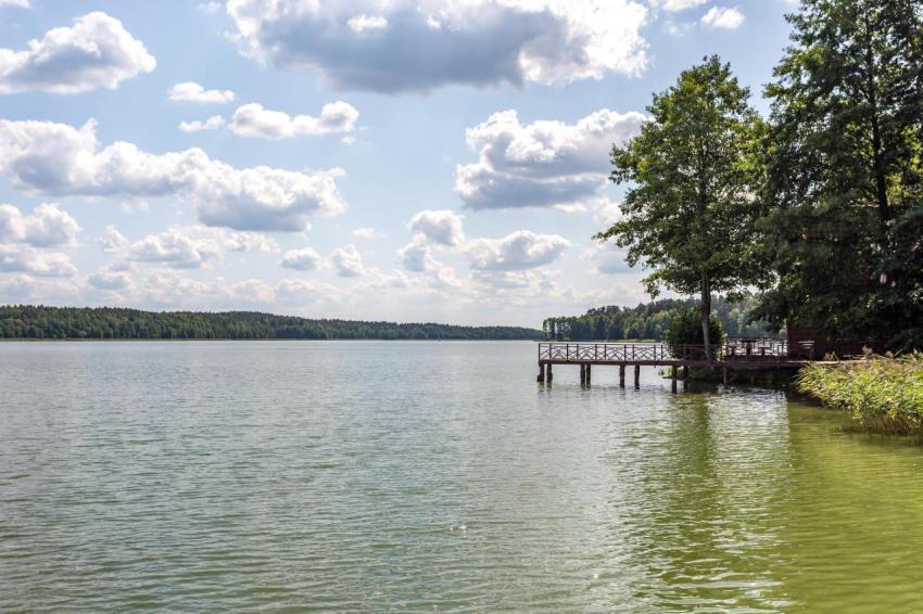 Pier on the shore of a large lake in summer day wi 2024 07 23 23 17 21 utc