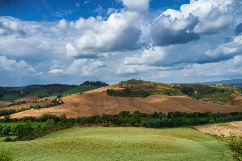 Rural landscape in val d orcia tuscany at summer 2023 11 27 05 19 44 utc