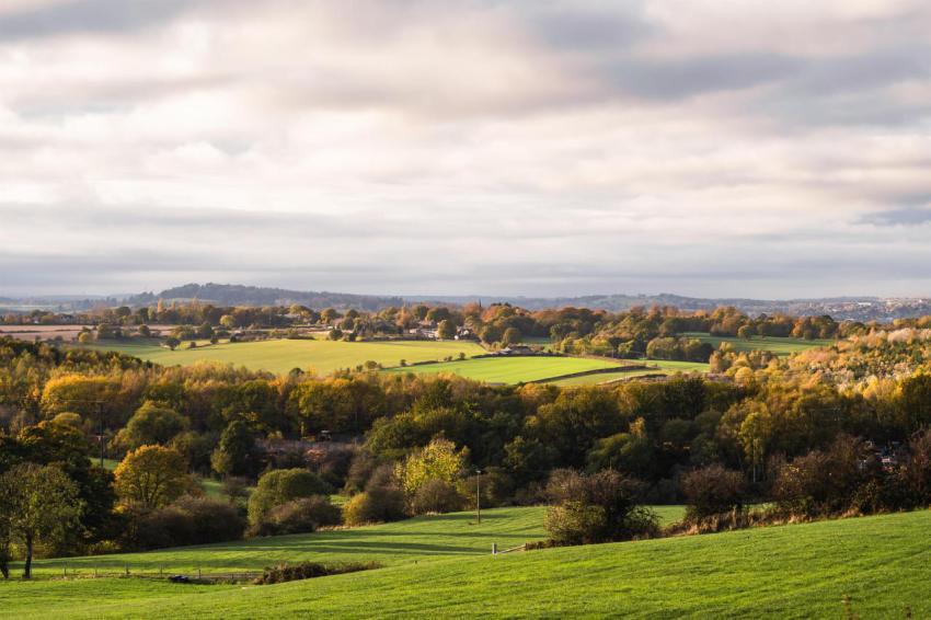 English landscape during autumn season view for b 2023 11 27 04 55 25 utc