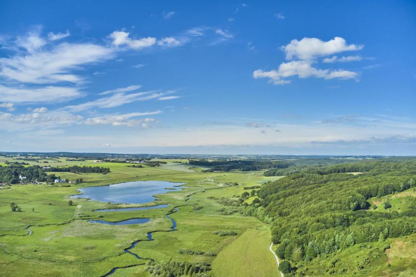 Aerial vies of the countryside in denmark 2023 11 27 05 06 19 utc