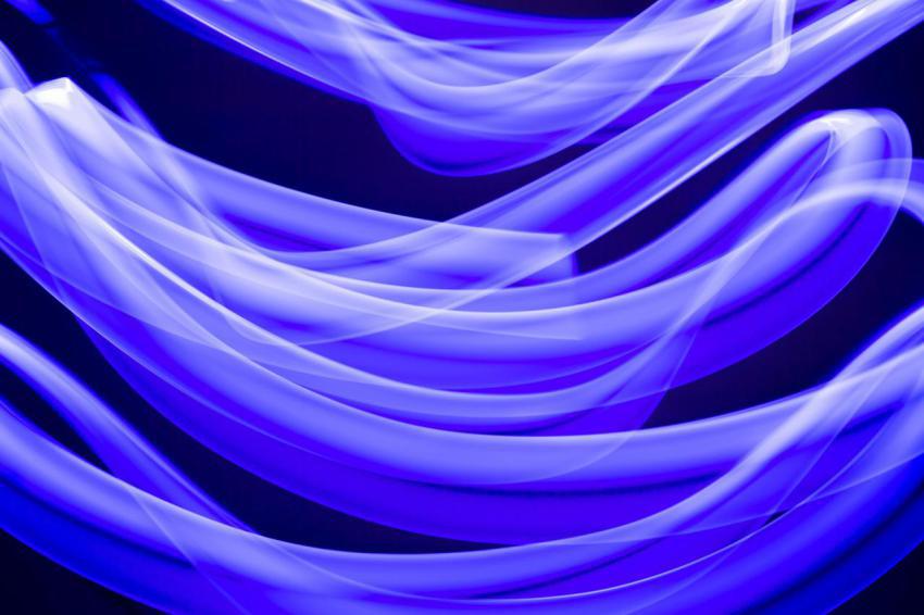 Violet light trails long exposure abstract photo 2023 11 27 05 24 01 utc