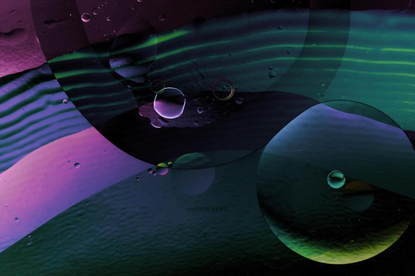 Psychedelic abstract background with iridescent co 2023 11 27 05 30 14 utc