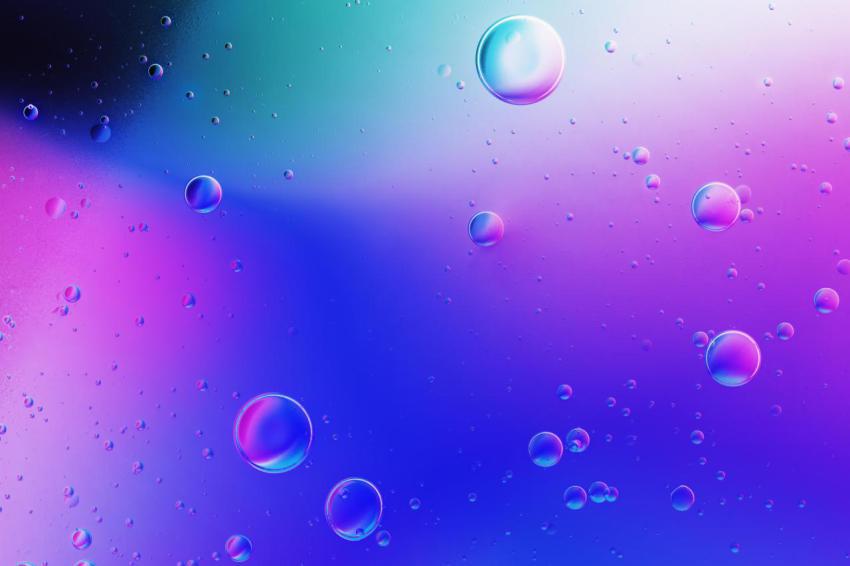 Gradient abstract background oil bubble in water w 2023 11 27 05 13 28 utc