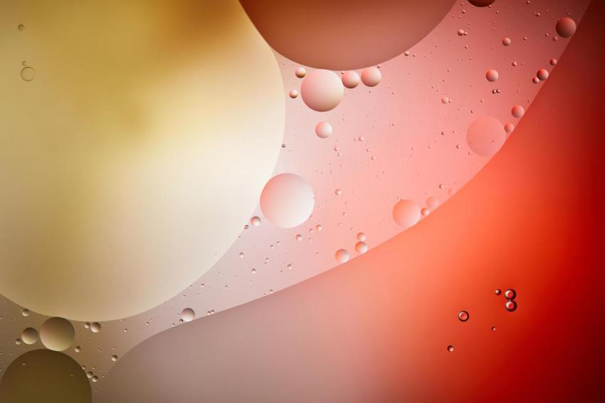 Abstract background from mixed water and oil bubbl 2024 11 11 19 01 25 utc