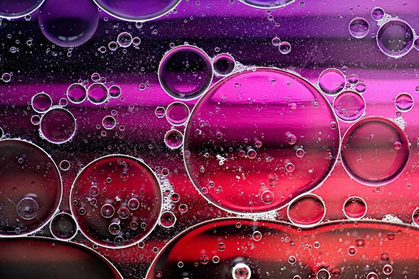 Purple bubbles abstract background 2023 11 27 04 49 53 utc