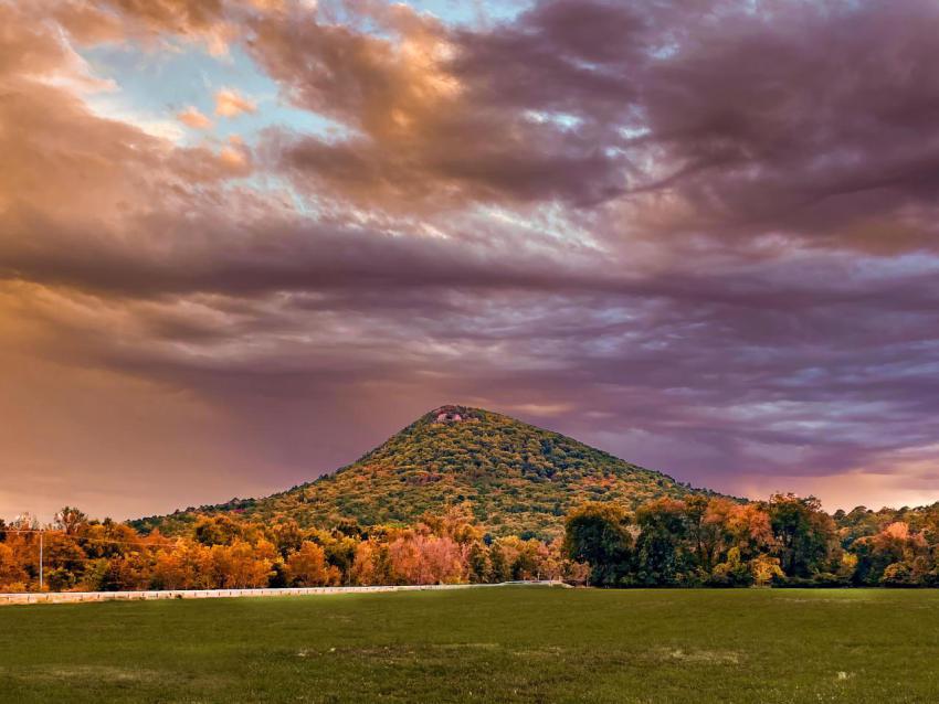 Scenic shot of pinnacle mountain in pulaski county 2023 11 27 05 02 39 utc
