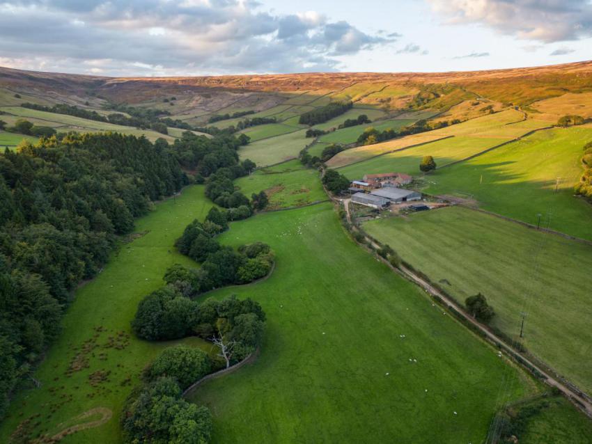 Blakey gill in farndale at sunset 2023 11 27 05 19 34 utc