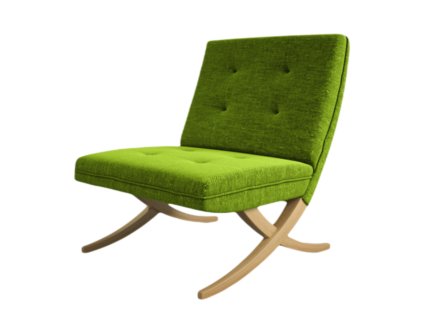 Armchair isolated on white background 3d rendering 2024 10 18 04 36 36 utc