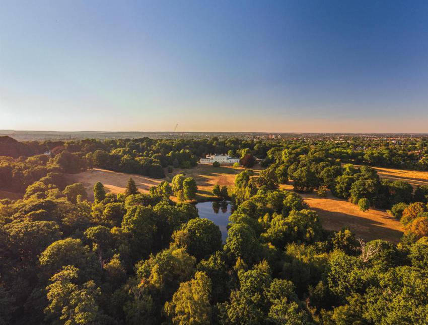 Kenwood house hampstead summer evening panorama 2024 01 19 23 47 51 utc