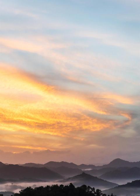 Sunset sky vertical with orange sunrise in the mor 2023 11 27 05 15 54 utc