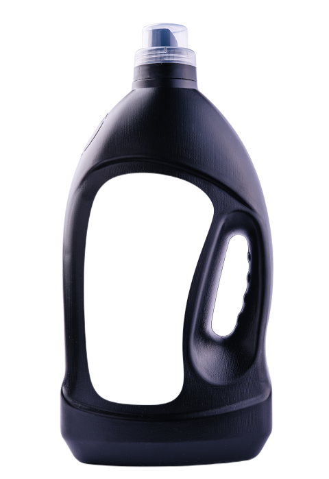 Black bottle laundry gel isolated on white 2023 11 27 05 07 33 utc