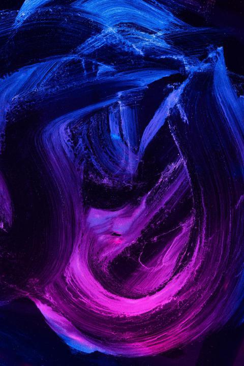 Smears of neon paint 2023 11 27 05 05 06 utc