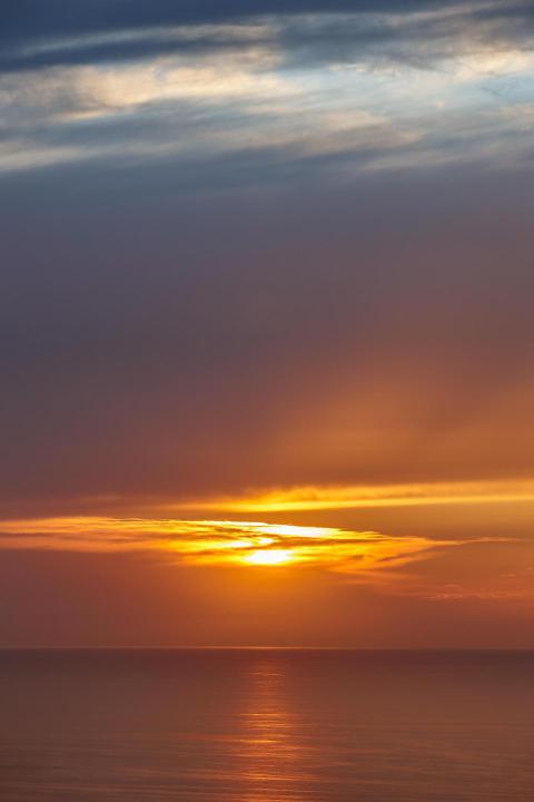 Sunset at mediterranean sea idyllic seascape in m 2023 11 27 04 59 52 utc