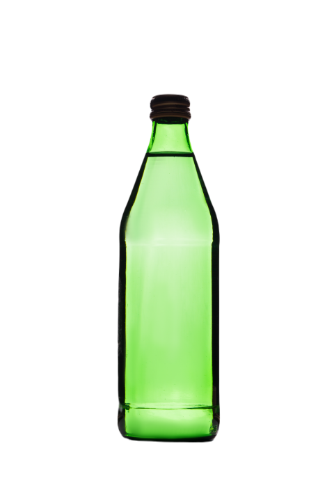 Green bottle isolated on the white background 2024 09 23 03 40 03 utc