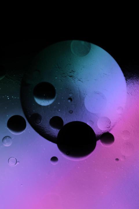 Surreal fantasy space background with colorful pla 2025 01 09 05 22 45 utc