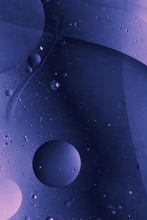 Planet in abstract blue background 2023 11 27 05 32 40 utc