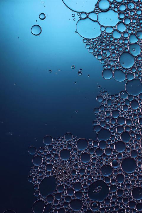 Abstract air bubbles underwater blue water backgr 2025 01 09 02 47 52 utc
