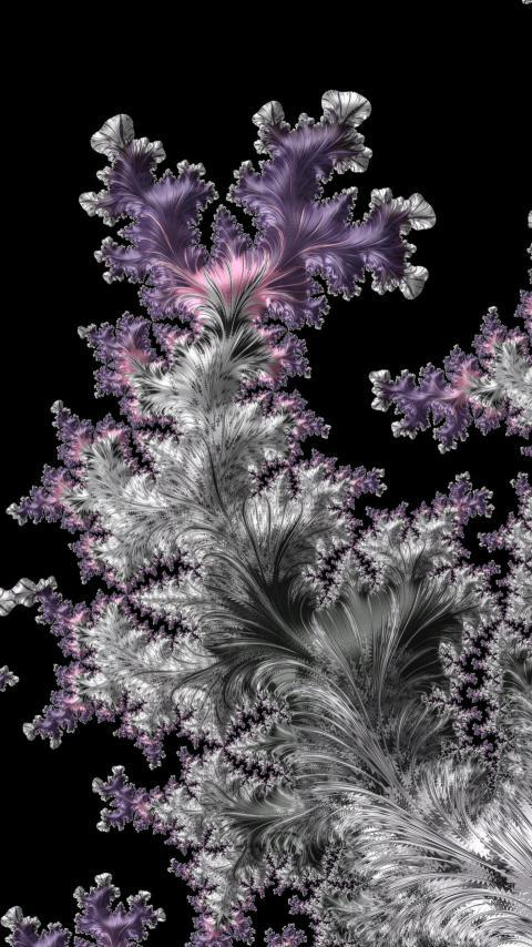Beautiful abstract design colored purple and silve 2024 12 07 04 44 54 utc