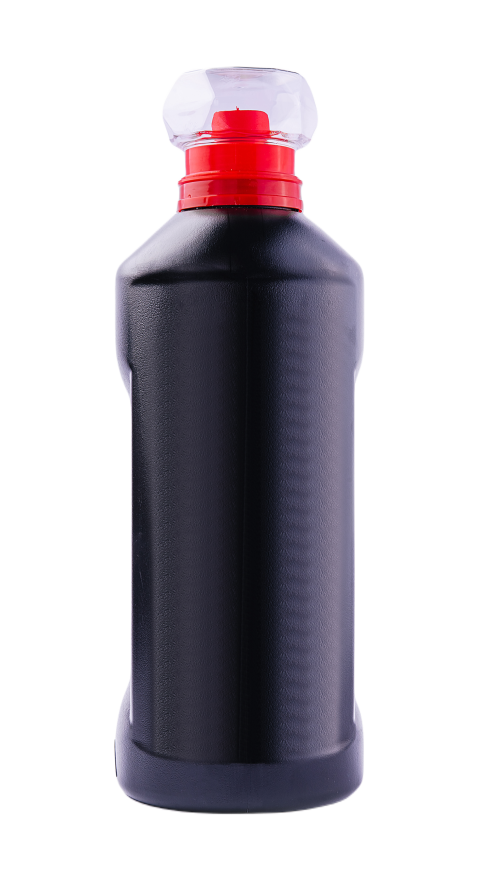 Black plastic bottle with red cap for detergent 2023 11 27 05 14 02 utc