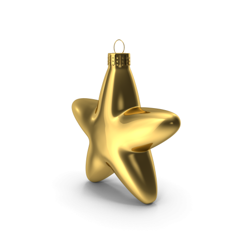 Christmas Toy Star Gold H03 2k