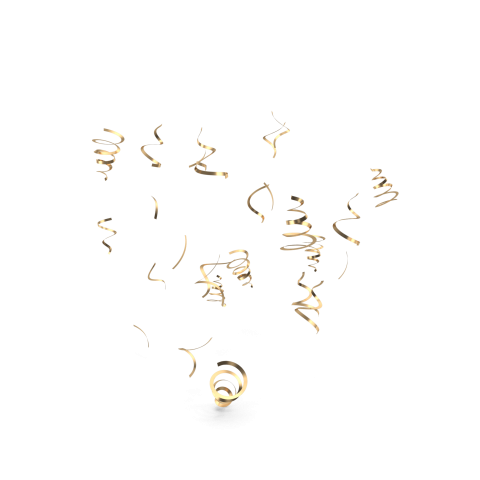 Curly Ribbon Confetti H03 2k