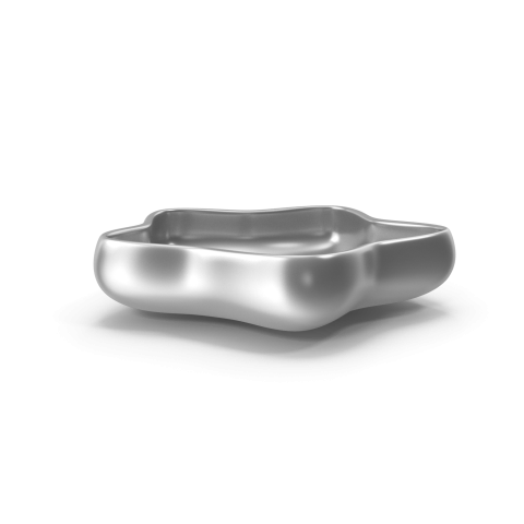 Decoration Bowl  Icon Silver H03 2k