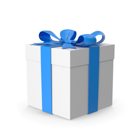Gift Box Blue H03 2k