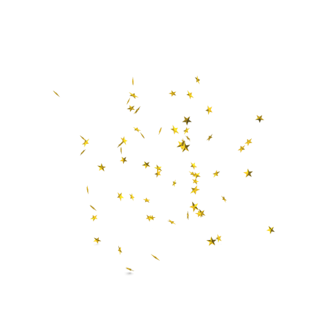 Golden Stars Rain Falling H03 2k
