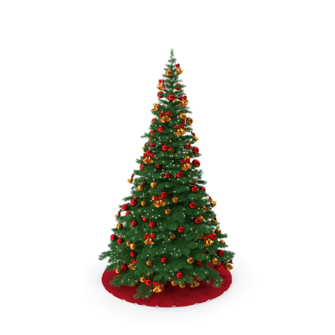 Holiday Christmas Tree H03 2k