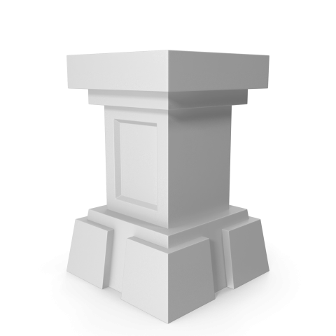 Pedestal Gray H03 2k