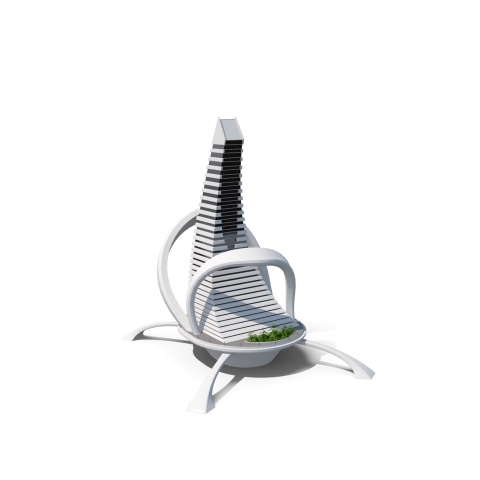 Sci Fi Futuristic Building Concept H03 2k